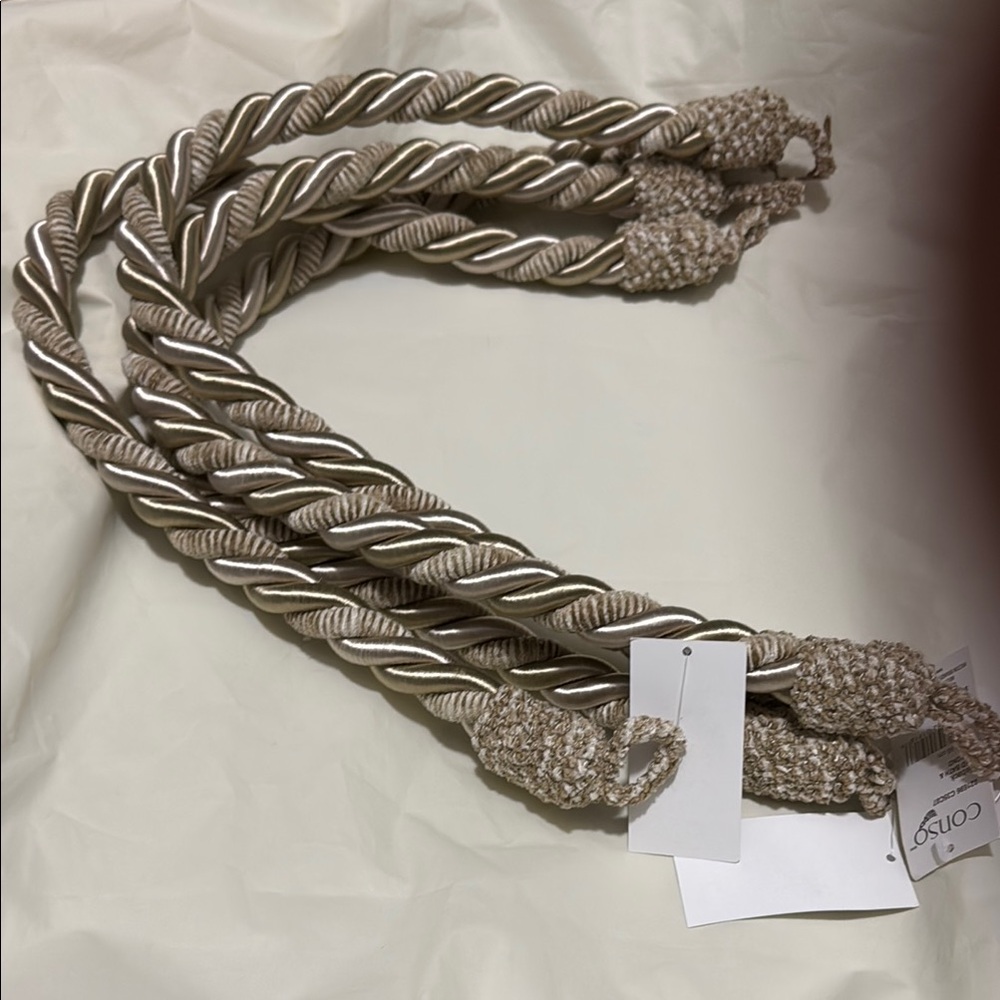 🔥Conso | Elegant Twisted Rope Tiebacks